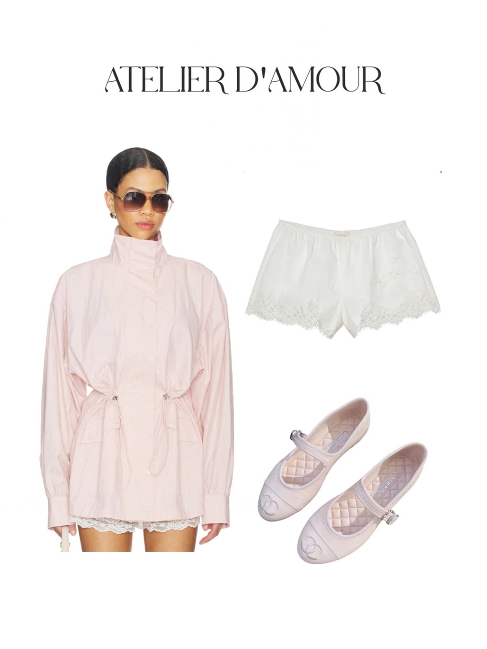 CHANEL Mary Jane Flats Light Pink | Size 39 - Picture 2 of 16